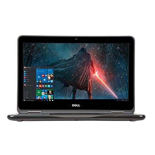 2018 Newest Dell Lightweight Inspiron 11.6″ Touchscreen 2 in 1 Laptop PC AMD A6-9220e Processor 4GB DDR4 RAM 32GB eMMC SSD Hard Drive Radeon R4 Graphics Wifi Webcam Bluetooth 3.2 Lbs Windows 10-Gray