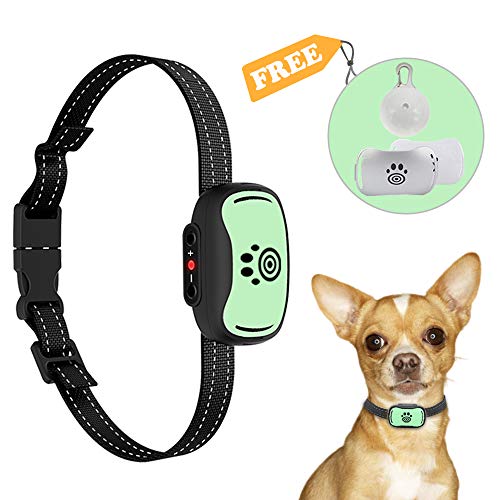 Premium Bark Collars – Small Dog Bark Collar with Beep and Vibrate, Humane No Shock Anti Bark Collars for Small, Medium Dogs – Pet Training Collar
