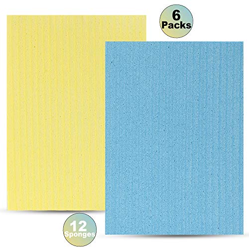 Kitchen Sponge Cloth by Compac Industries - 12 Sponges, Cleaning
Reusable Kitchen Sponge Cloths - Save money by replacing paper towels -
2 Count - 6 packs Kitchen Sponge Cloth by Compac Industries - 12 Sponges, Cleaning
Reusable Kitchen Sponge Cloths - Save money by replacing paper towels -
2 Count - 6 packs
