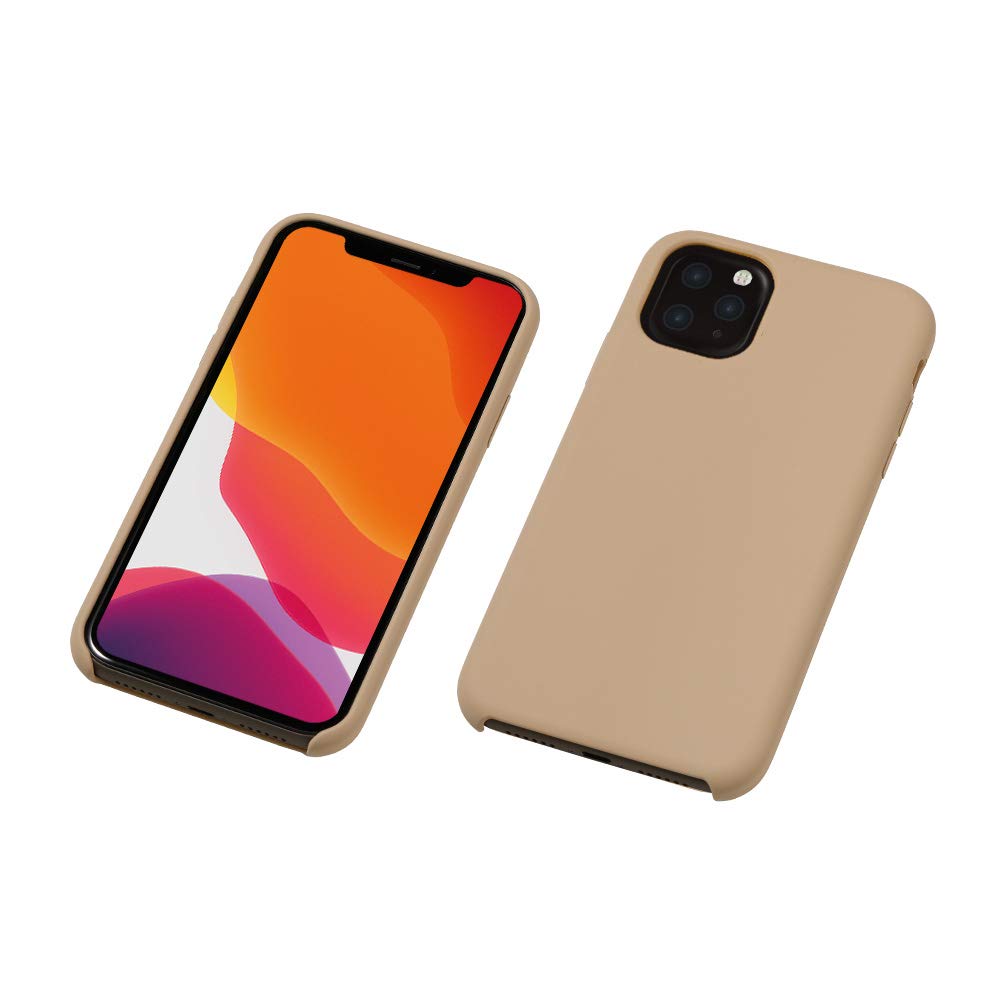 Deff ディーフ 11ProMax用 CRYTONE 柔らかいシリコンハードケース グレージュ商品画像