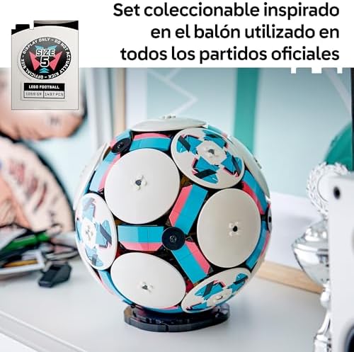 Editions Balón de Fútbol - Maqueta 3D con Estadio Interactivo en Miniatura - Decoración de la Habitación Juvenil - Regalo para Niños, Niñas Fans de 10+ Años y Adultos Fans del Deporte - 43019 — foto 3 de 8
