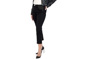 Savi Parker Maternity Jeans for Women, Straight Leg Elastic High Waist Pant, Pregnancy Clothes for All Seasons – 27" Inseam