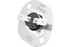 DEHOMKUS 232504 Limit Switch L160 Degree for Suburban RV Furnaces SF-25/30/35, SF-25F/30F/35F, SF-25Q/30Q/35Q Replace 233532 525006 Temperature Limit Switch