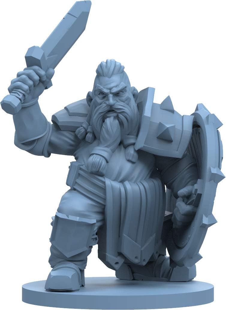Steamforged Games Godtear: Rhodri, Thane Of The Forsaken Holds Guardians Champions Set, Blue, Large - Image 4