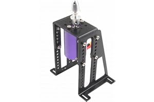 ZLXHDL RC Airplane Motor Mount, Portable Aluminium Alloy Rc Brushless Plane Motor Mount, Adjustable Height RC Plane Stand Support (2Inch-4.3Inch)