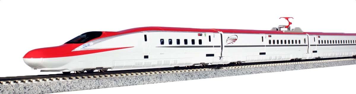 Amazon Com Series E6 Akita Shinkansen Super Komachi Basic 3 Car Set Model Train By Kato Toys Games