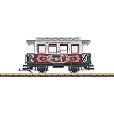 LGB Christmas Car for 2025, Holiday Theme Passenger Car, Model Train Car