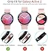 KPYJA for Samsung Galaxy Watch Active 2 44mm Screen Protector, All-Around TPU Anti-Scratch Flexible Case Soft Protective Bumper Cover for Galaxy Watch Active 2 Smartwatch (Clear/Clear/Clear, 44mm)