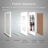Scholar Tree White A4 Picture Frame Set of 3 with Mounts view 6