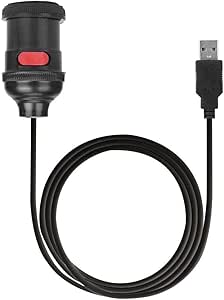 12 Volt Light Bulb Socket With 8' (2.5M) Wire - On Off Switch For Low