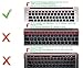 DHZ Keyboard Cover Silicone Skin for MacBook Air 13 and MacBook Pro 13