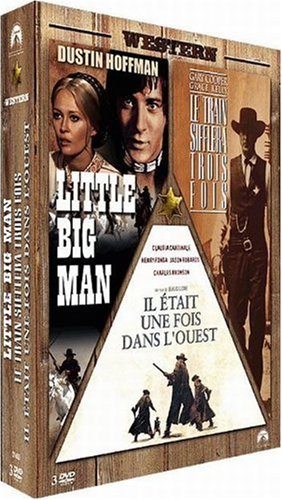 Coffret Western : Little Big Man + Le Train Sifflera Trois Fois + Il Était Une Fois Dans L'ouest - Pack