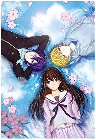 Amazon Co Jp 大人のためのダイヤモンド絵画キット ノラガミヤト雪音アニメ刺繡クロスステッチアートクラフト家の壁の装飾のためのキャンバス大人と子供 正方形 30 40cm ホーム キッチン