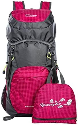 40L Foldable &amp; Packable Hiking Backpack Waterproof Lightweight Scratchproof Backpacking Packs Outdoor Sport Daypack for Climbing Mountaineering Camping Fishing Travel Cycling Skiing