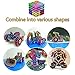 YYage 8 Colors 216 Pieces 5MM DIY Magnets Toys Magnet Sculpture Building Blocks Magnetic Fidget Gadget Toys Set for Stress Relief ,Office and Home Desk Toys Desk Games