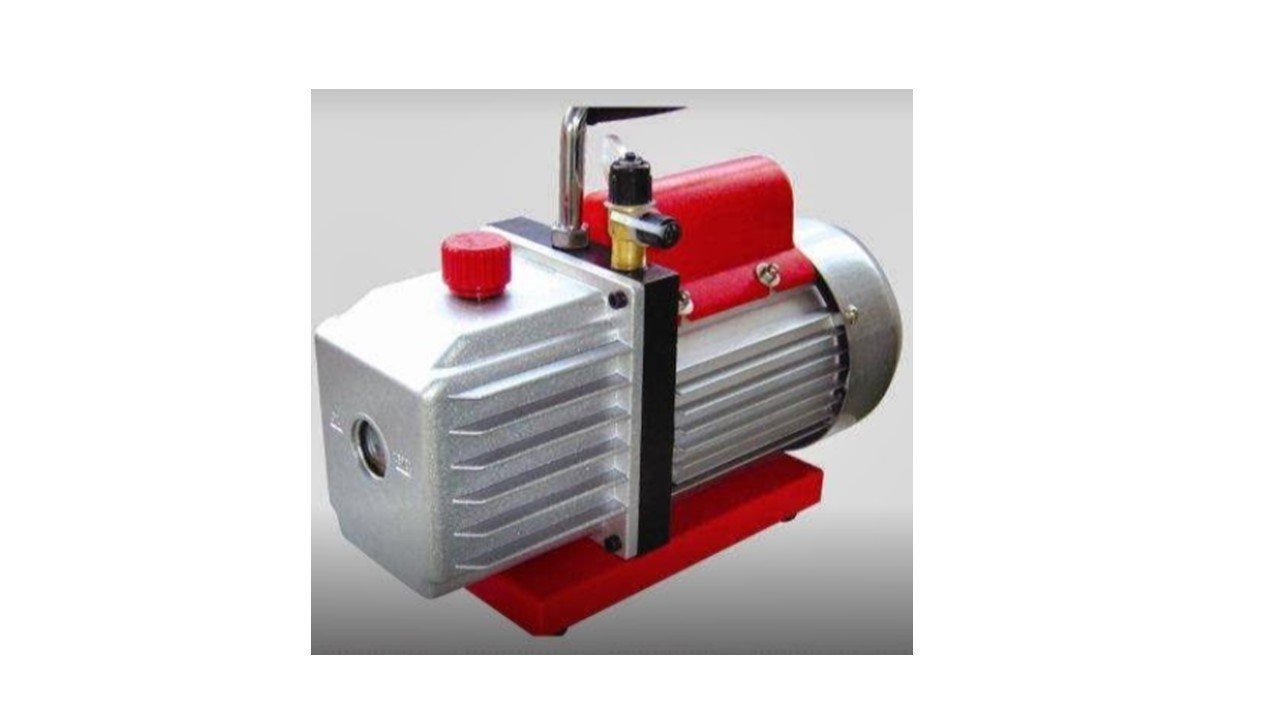 Truvac 2TV1B Double Stage Vaccum Pump, 220V50Hz, 50 Microns, 1/3 HP