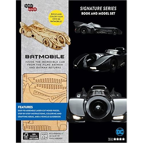 IncrediBuilds: Batmobile Signature Series Book and Model Set