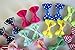 yagopet 40pcs/20pairs New Dog Hair Clips Small Bowknot Pet Grooming Products Mix Colors Varies Patterns Pet Hair Bows Dog Accessories