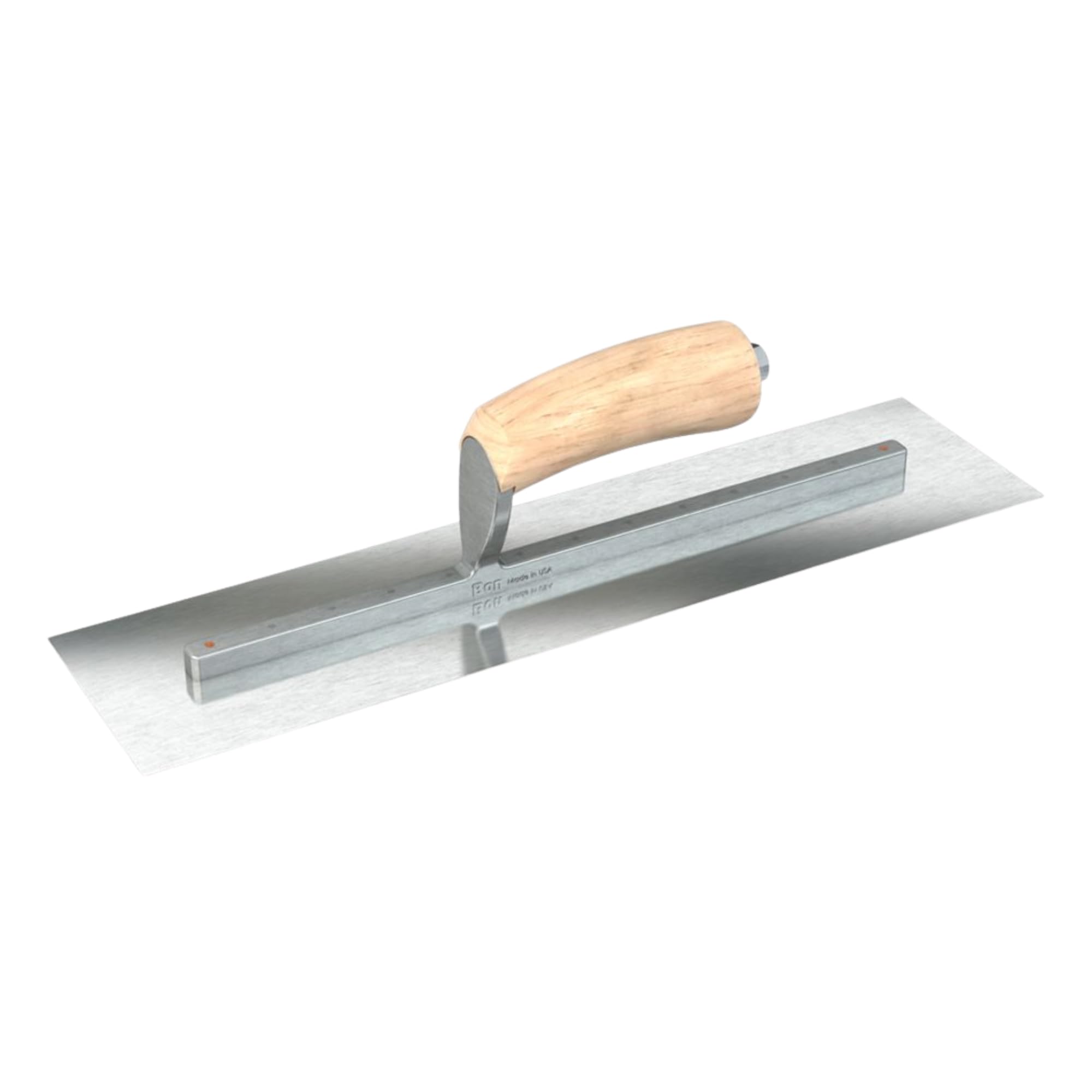 Bon 66-302 Finish Trowel - Square - Razor Stainless - 11 X 4 - Wood Handle