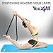 Yes4All Exercise Yoga Strap 8 feet with D-Ring Buckle for Stretching, Flexibility and Physical Therapy – Yoga Belt Strap Cotton (Black, Set of 2)