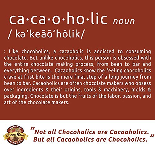 Barry Callebaut Chocolate Liquor Chunks - Unsweetened Chocolate Chunks - Cocoa Mass Chunks - Cacaoholic Resealable Stand Up Pouch | 5 Pound