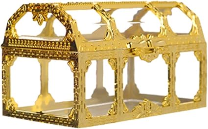 Amazon Com Cabilock Wedding Candy Box Treasure Chest Chocolate Gift Treat Box Vintage Storage Case Bin Xmas Holiday Valentines Day Wedding Party Favor 7 4x5 2x5cm Golden Health Personal Care