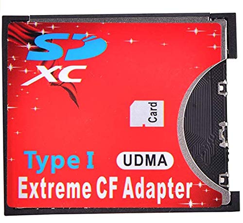 Original quality Memory Extreme Single SD MMC SDHC SDXC SLOT TO CF Type I Compact Flash CF card adapter for high-speed use with SLR cameras