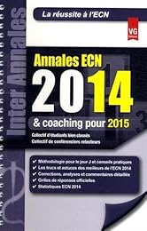 Annales ECN 2014 & coaching pour 2015