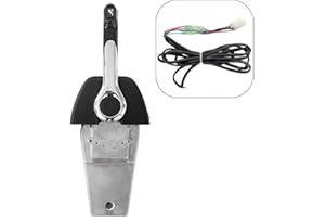 POWEROB TEC Remote top Mounted Binnacle Outboard Engine Control Box 704-48205-P1 Suitable for Yamaha Console704 Single