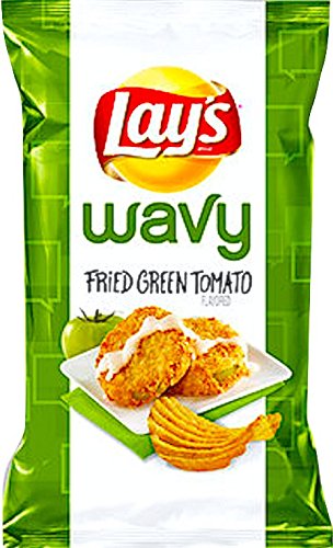 New lay s wave fried green tomato flavored potato chips…