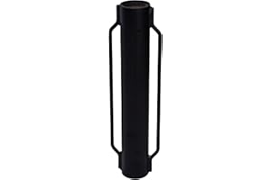 SCENIC ROAD Fence Post Driver 3-inch Diameter, 24-inches Long, Powder Coat Steel