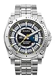 Bulova 96B131 Men's Precisionist Super Accurate Stainless Steel Blue Dial Quartz Watch