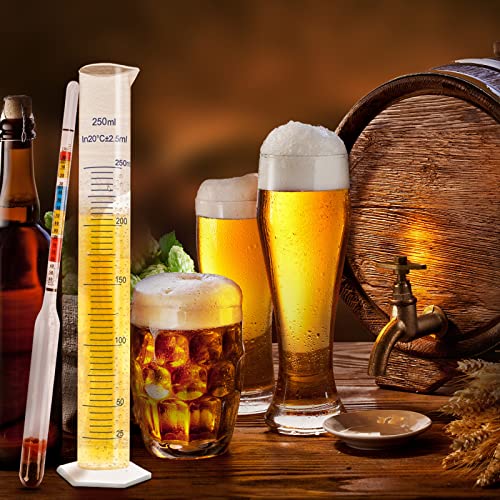 10 Pieces Wine Making Supplies Kit Including Wine Siphon Triple Scale