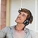 Edifier W806BT Bluetooth Headphones Over Ear Headphone, 70 Hours Playtime Wireless Hi-Fi Stereo Headset with Built-in Microphone for Phones, Tablet PC, Computer and TV(Black)