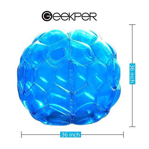 Geekper Sumo Bumper Balls - Inflatable Body Bubble Ball Bumper Bopper for Kids and Adults 36" - 2 Balls - Thumbnail 2