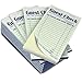 FMP Brands Double Part Guest Check Pads for Restaurants, Server Note Pads Total 500 Sheets (10 Pads), Perforated 2 Part Carbonless Copy Check Book for Bars, Cafes and Restaurant Orders