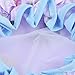Mudder Waterproof Women Shower Bath Cap, 2 Pack, Pink and Purple