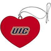 GRAPHICS & MORE UIC Primary Logo Heart Love Wood Christmas Tree Holiday Ornament