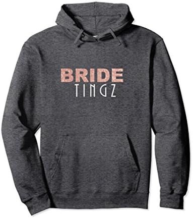 Unisex Women's Bride Tingz Urban Hoodie 2XL Dark Heather