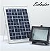 Bizlander Commercial Grade Solar Flood Light 108 LED Security Light AUTO-ON/Off Dusk-to-Dawn for Sign, Garden, Farm, Shed, Boat, Camping, Garage