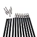 kaimei Archery Carbon Arrow 20 Inch Crossbow Bolts Arrow with 4 Inch vanes for Competition Practice Hunting (Pack of 12)