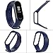 RIJER 4Pack Compatible with Xiaomi Mi Band 3 Mi 4 Bracelet, Silicon Sport Replacement Strap Wristband Accessories Colorful Compatible with Mi Band 3 Accessories