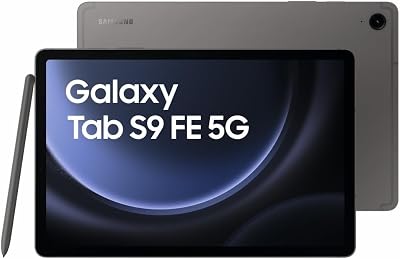 Samsung Galaxy Tab S9 FE 5G Gray 12.4" WQXGA 6GB RAM 128GB Android 13