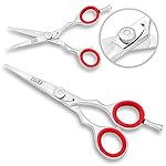[ALL SIZES] Facón Professional Razor Edge Salon Barber Hair Cutting Scissors/Shears - 5" Length with Tension Screw - Japanese Stainless Steel - Sword-like Sharp Blades - Premium Polished Finish