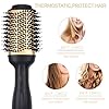 Hair-Dryer-Brush-Hot-Air-Brush-Professional-Hair-Dryer-Volumizer-3-in-1-Upgrade-Anti-Scald-Negative-Ionic-Technology-Hair-Straightener-BrushSalon-Negative-Ion-Ceramic-Electric-Blow-Dryer Hair Dryer Brush, Hot Air Brush, Professional Hair Dryer & Volumizer 3 in 1 Upgrade Anti-Scald Negative Ionic Technology…