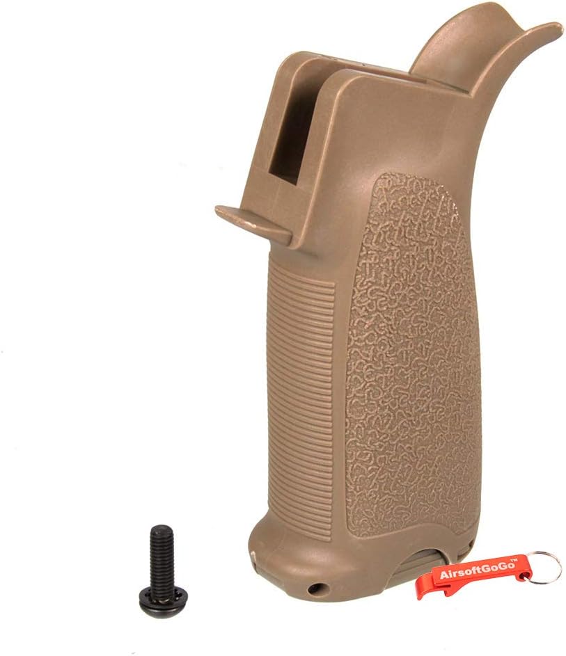 Battleaxe Narrow Angle Grip Type 2 with Motor Base for Marui M4 Airsoft AEG (DE)