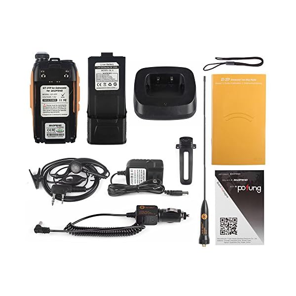 Baofeng-Pofung-GT-3TP-Mark-III-Tri-Power-841W-Two-Way-Radio-Transceiver-with-74V-3800mAh-Battery-Dual-Band-136-174400-520-MHz-True-High-Power-Two-Way-Radio-with-Upgraded-ChipAntennaCar-Charger