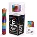 Brainspark DigitDots Multi Colored 224 Pieces 5 Millimeter Magnetic Balls 8 Colors The Original Adult Fidget Toys Rare Earth Magnets Desk Toys Desk Games Magnet Toys Stress Relief Toys
