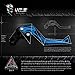 MZS Adjustment Brake Clutch Levers for Suzuki GSXR600 2006-2010,GSXR750 2006-2010,GSXR1000 2005-2006 Blue