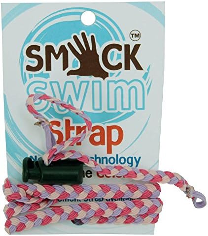 Smack Strap Braided Elastic Goggle Replacement Strap - Blush